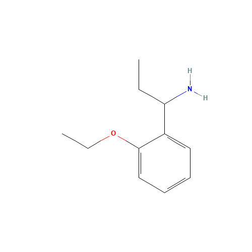 1-(2-ethoxyphenyl)propan-1-amine (CAS: 473732-53-5) - Related Chemical Product