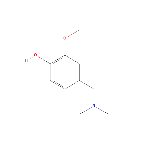 4-[(dimethylamino)methyl]-2-methoxyphenol (CAS: 19861-69-9) - Related Chemical Product