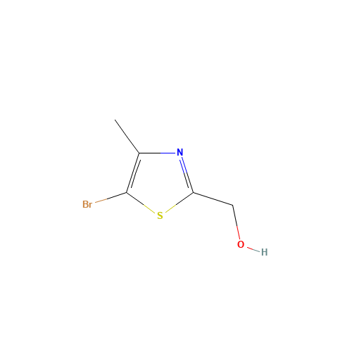 (5-bromo-4-methyl-1,3-thiazol-2-yl)methanol (CAS: 1173897-87-4) - Related Chemical Product