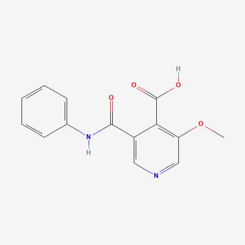 3-methoxy-5-(phenylcarbamoyl)pyridine-4-carboxylic acid (CAS: 1087659-19-5) - Related Chemical Product