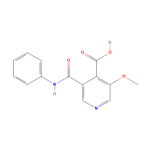 3-methoxy-5-(phenylcarbamoyl)pyridine-4-carboxylic acid (CAS: 1087659-19-5) - Related Chemical Product