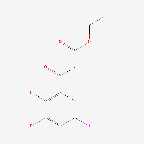 ethyl 3-(2,3-difluoro-5-iodophenyl)-3-oxopropanoate (CAS: 333780-76-0) - Related Chemical Product