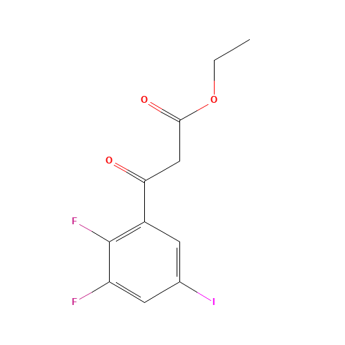 ethyl 3-(2,3-difluoro-5-iodophenyl)-3-oxopropanoate (CAS: 333780-76-0) - Related Chemical Product