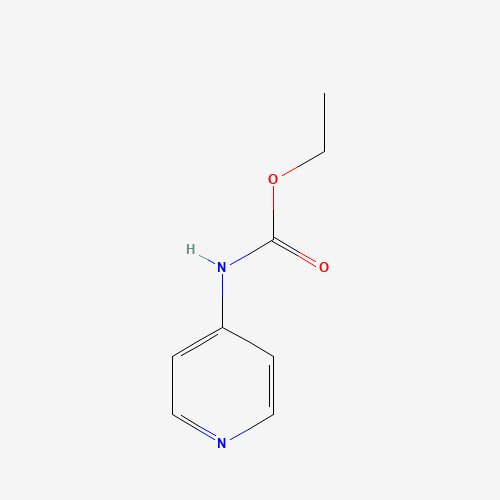 ethyl N-pyridin-4-ylcarbamate (CAS: 54287-92-2) - Chemical Structure and Molecular Formula 