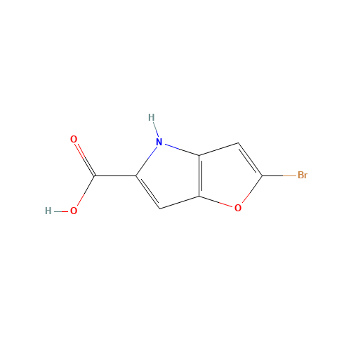 2-bromo-4H-furo[3,2-b]pyrrole-5-carboxylic acid (CAS: 332099-11-3) - Related Chemical Product