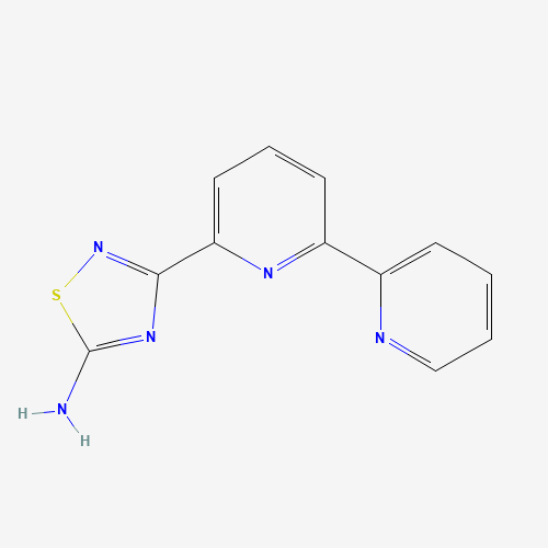 3-(6-pyridin-2-ylpyridin-2-yl)-1,2,4-thiadiazol-5-amine (CAS: 1179362-70-9) - Related Chemical Product