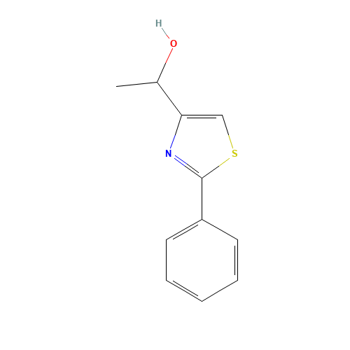 1-(2-phenyl-1,3-thiazol-4-yl)ethanol (CAS: 41029-80-5) - Related Chemical Product