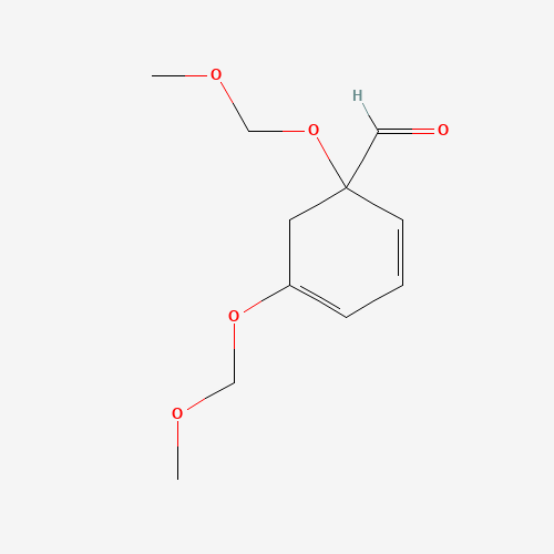 1,5-bis(methoxymethoxy)cyclohexa-2,4-diene-1-carbaldehyde (CAS: 79834-12-1) - Related Chemical Product