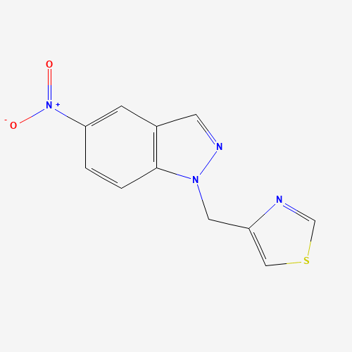 4-[(5-nitroindazol-1-yl)methyl]-1,3-thiazole (CAS: 833474-36-5) - Related Chemical Product