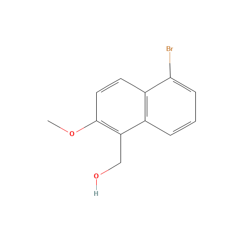 (5-bromo-2-methoxynaphthalen-1-yl)methanol (CAS: 1466557-91-4) - Related Chemical Product