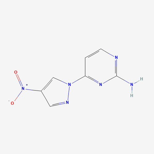 4-(4-nitropyrazol-1-yl)pyrimidin-2-amine (CAS: 1260883-58-6) - Related Chemical Product