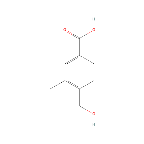 4-(hydroxymethyl)-3-methylbenzoic acid (CAS: 1423070-20-5) - Related Chemical Product