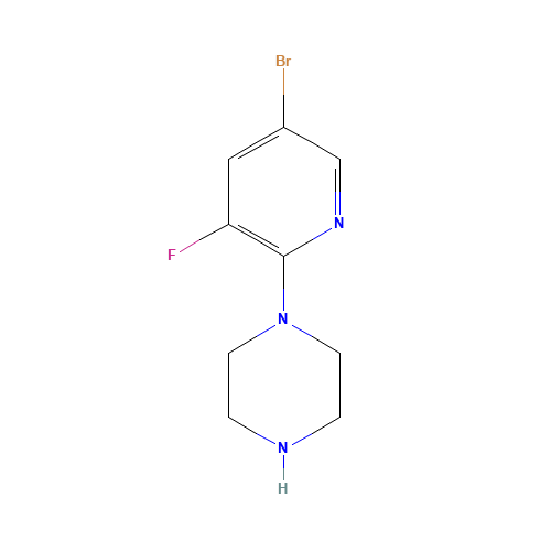 1-(5-bromo-3-fluoropyridin-2-yl)piperazine (CAS: 1141669-85-3) - Related Chemical Product