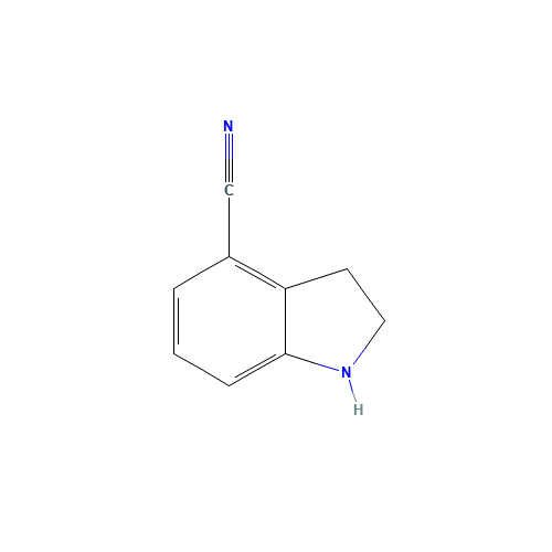 2,3-dihydro-1H-indole-4-carbonitrile (CAS: 885278-80-8) - Related Chemical Product