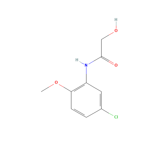N-(5-chloro-2-methoxyphenyl)-2-hydroxyacetamide (CAS: 1155532-30-1) - Related Chemical Product
