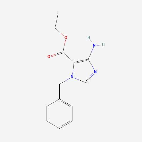 ethyl 5-amino-3-[(4-methoxyphenyl)methyl]imidazole-4-carboxylate (CAS: 630413-89-7) - Related Chemical Product