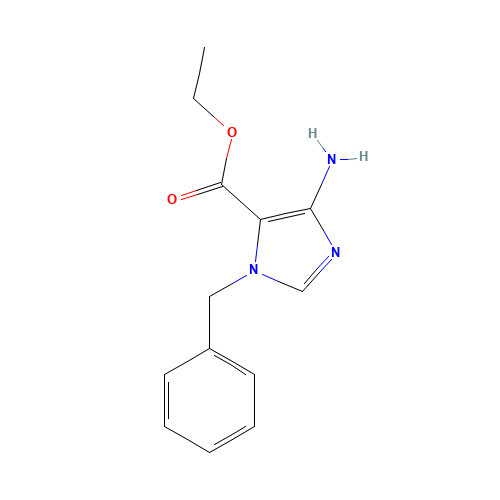 ethyl 5-amino-3-[(4-methoxyphenyl)methyl]imidazole-4-carboxylate (CAS: 630413-89-7) - Related Chemical Product