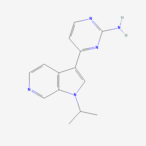 4-(1-propan-2-ylpyrrolo[2,3-c]pyridin-3-yl)pyrimidin-2-amine (CAS: 1221153-78-1) - Related Chemical Product