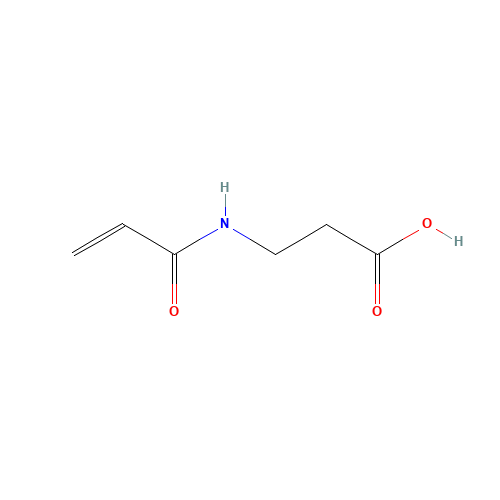 3-(prop-2-enoylamino)propanoic acid (CAS: 16753-07-4) - Chemical Structure and Molecular Formula 