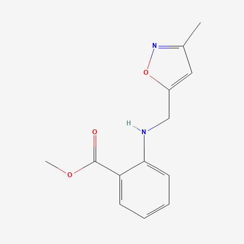 methyl 2-[(3-methyl-1,2-oxazol-5-yl)methylamino]benzoate (CAS: 1035271-05-6) - Related Chemical Product