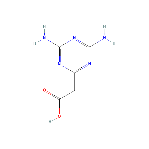 2-(4,6-diamino-1,3,5-triazin-2-yl)acetic acid (CAS: 89180-20-1) - Related Chemical Product