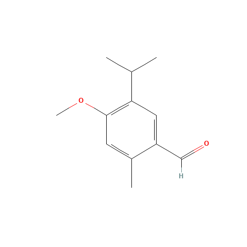 4-methoxy-2-methyl-5-propan-2-ylbenzaldehyde (CAS: 105337-42-6) - Related Chemical Product
