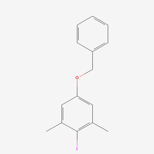 2-iodo-1,3-dimethyl-5-phenylmethoxybenzene (CAS: 126312-61-6) - Related Chemical Product