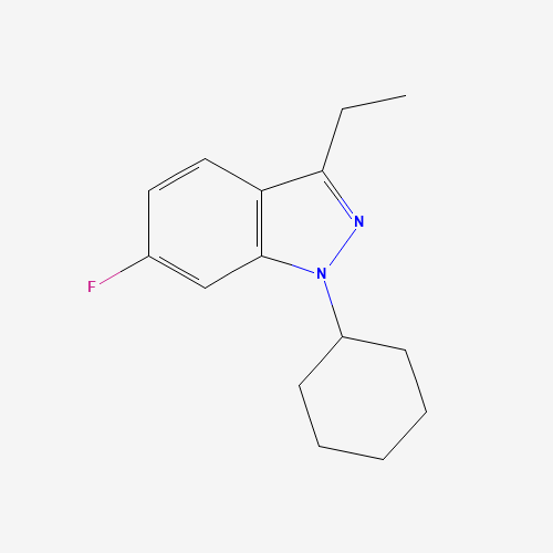1-cyclohexyl-3-ethyl-6-fluoroindazole (CAS: 224048-17-3) - Related Chemical Product