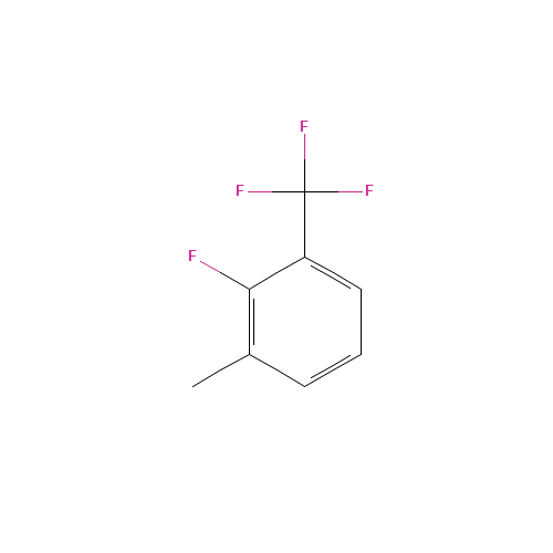 2-fluoro-1-methyl-3-(trifluoromethyl)benzene (CAS: 1214331-63-1) - Chemical Structure and Molecular Formula 