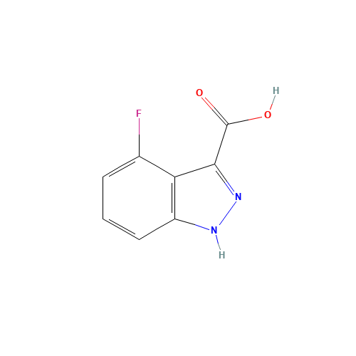 4-fluoro-1H-indazole-3-carboxylic acid (CAS: 885521-64-2) - Related Chemical Product