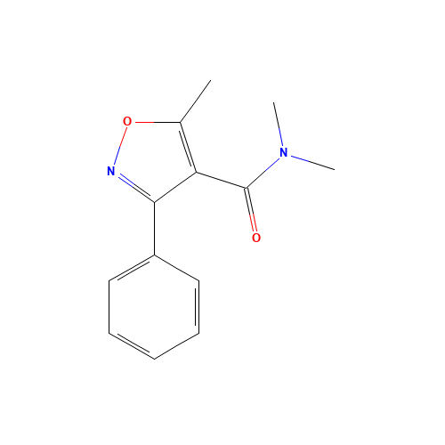 N,N,5-trimethyl-3-phenyl-1,2-oxazole-4-carboxamide (CAS: 55153-38-3) - Related Chemical Product