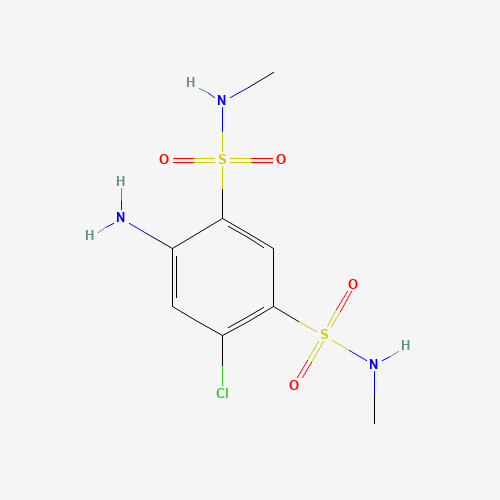 4-amino-6-chloro-1-N,3-N-dimethylbenzene-1,3-disulfonamide (CAS: 1027-12-9) - Related Chemical Product