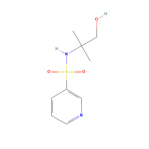 N-(1-hydroxy-2-methylpropan-2-yl)pyridine-3-sulfonamide (CAS: 1015230-71-3) - Related Chemical Product