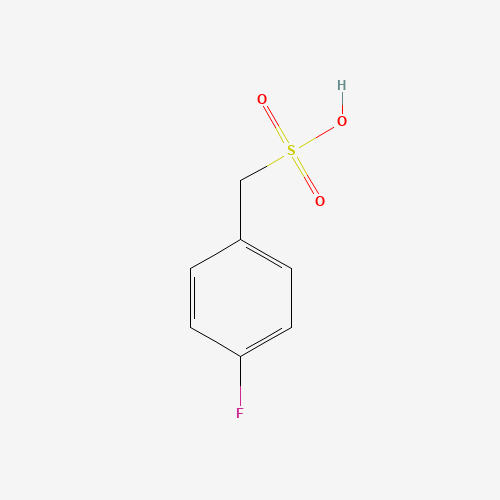 (4-fluorophenyl)methanesulfonic acid (CAS: 1064778-57-9) - Chemical Structure and Molecular Formula 