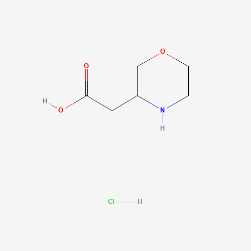 2-morpholin-3-ylacetic acid;hydrochloride (CAS: 86967-55-7) - Related Chemical Product