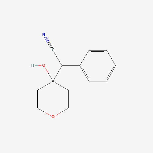 2-(4-hydroxyoxan-4-yl)-2-phenylacetonitrile (CAS: 1226997-50-7) - Related Chemical Product