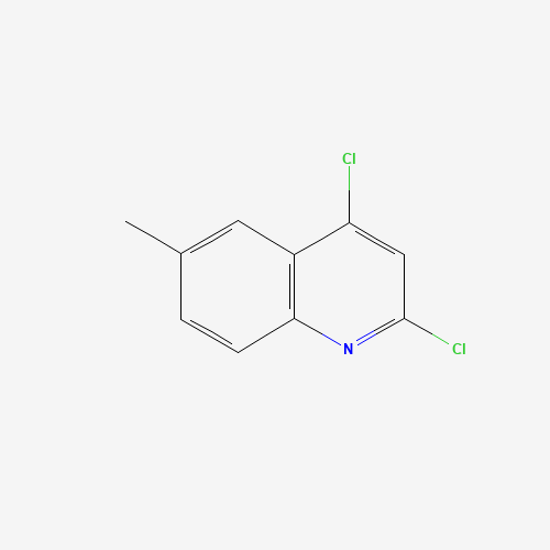 2,4-dichloro-6-methylquinoline (CAS: 102878-18-2) - Chemical Structure and Molecular Formula 