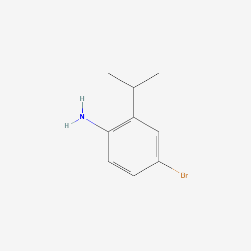 4-bromo-2-propan-2-ylaniline (CAS: 81090-34-8) - Chemical Structure and Molecular Formula 