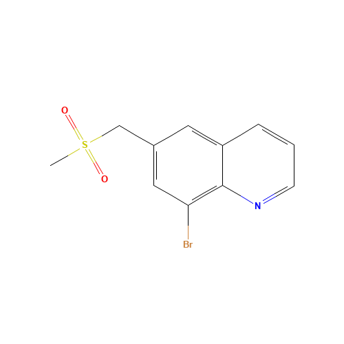 8-bromo-6-(methylsulfonylmethyl)quinoline (CAS: 346629-97-8) - Related Chemical Product