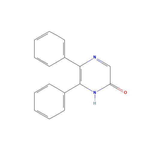 5,6-diphenyl-1H-pyrazin-2-one (CAS: 18591-57-6) - Related Chemical Product