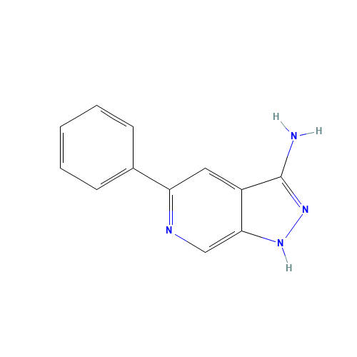 5-phenyl-1H-pyrazolo[3,4-c]pyridin-3-amine (CAS: 439290-93-4) - Related Chemical Product