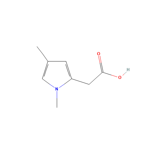 2-(1,4-dimethylpyrrol-2-yl)acetic acid (CAS: 79673-54-4) - Related Chemical Product