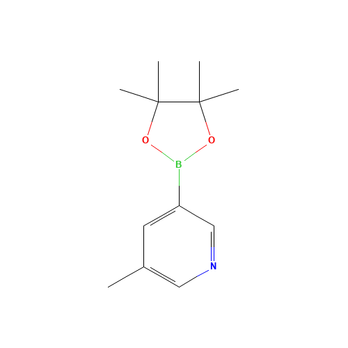 3-methyl-5-(4,4,5,5-tetramethyl-1,3,2-dioxaborolan-2-yl)pyridine (CAS: 1171891-42-1) - Related Chemical Product