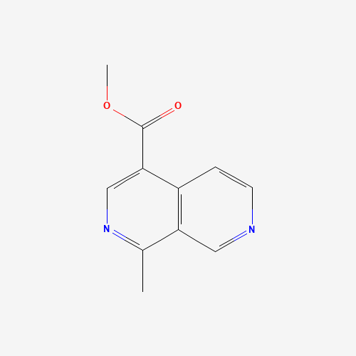 methyl 1-methyl-2,7-naphthyridine-4-carboxylate (CAS: 112561-62-3) - Chemical Structure and Molecular Formula 