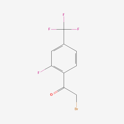 2-bromo-1-[2-fluoro-4-(trifluoromethyl)phenyl]ethanone (CAS: 537050-12-7) - Related Chemical Product