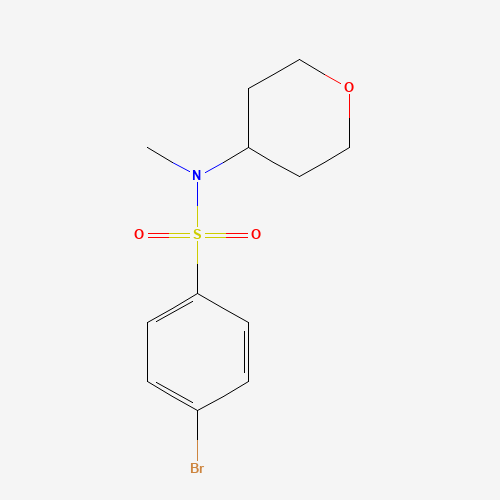 4-bromo-N-methyl-N-(oxan-4-yl)benzenesulfonamide (CAS: 1184435-31-1) - Related Chemical Product