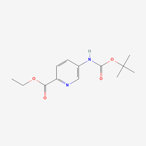 ethyl 5-[(2-methylpropan-2-yl)oxycarbonylamino]pyridine-2-carboxylate (CAS: 1078129-19-7) - Related Chemical Product