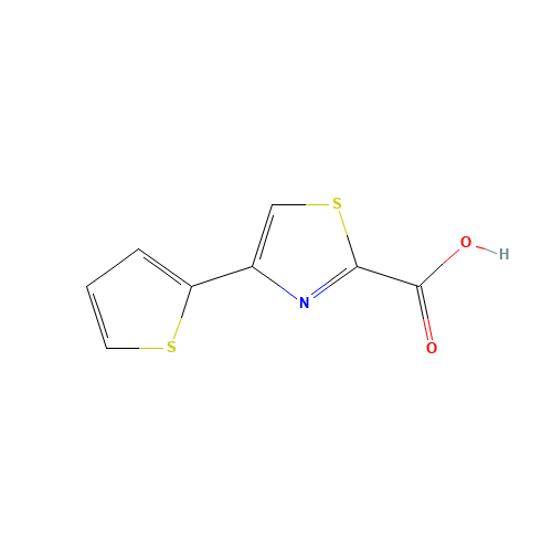 4-thiophen-2-yl-1,3-thiazole-2-carboxylic acid (CAS: 847956-14-3) - Related Chemical Product
