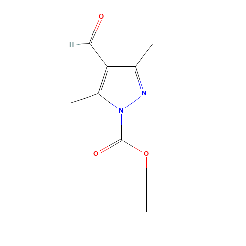 tert-butyl 4-formyl-3,5-dimethylpyrazole-1-carboxylate (CAS: 844891-13-0) - Related Chemical Product