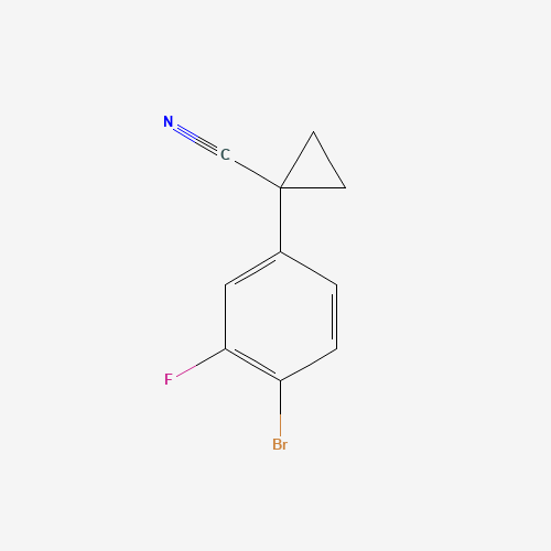 1-(4-bromo-3-fluorophenyl)cyclopropane-1-carbonitrile (CAS: 749269-73-6) - Related Chemical Product